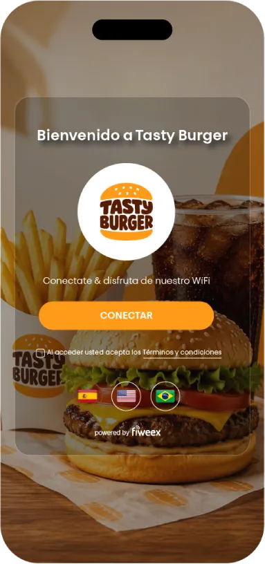 Portal cautivo personalizable