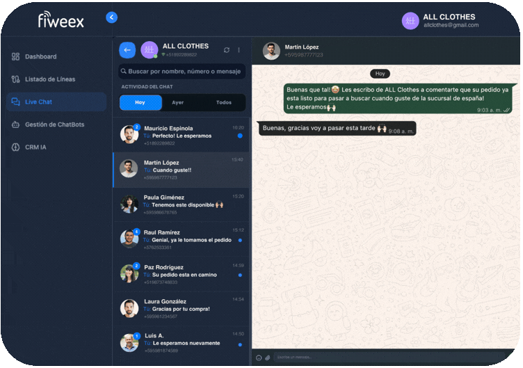 Constructor de Chatbots