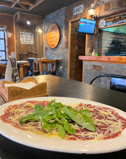 Carpaccio de res