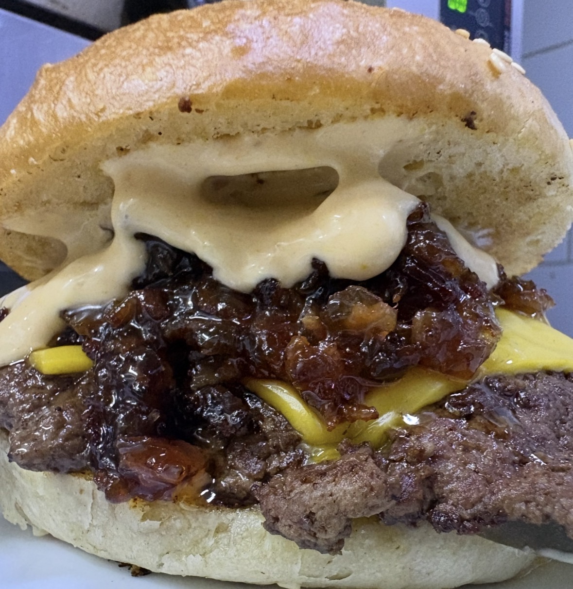 HAMBURGUESA LA GLASEADA SMASH